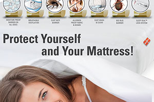 Danican Mattress Encasement Protectors - Bed Bug Barrier - Allergen Proof - Dust Mite Barrier - Danican Private Label Bedding